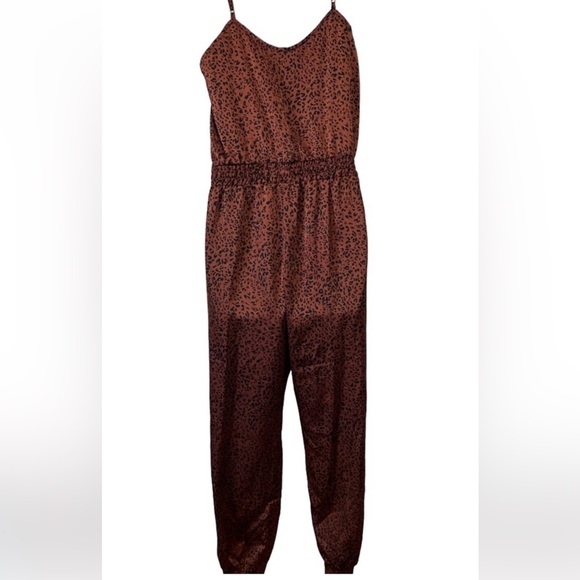 Heartloom Bronze Grant Cheetah Print Jumpsuit - Picture 6 of 12